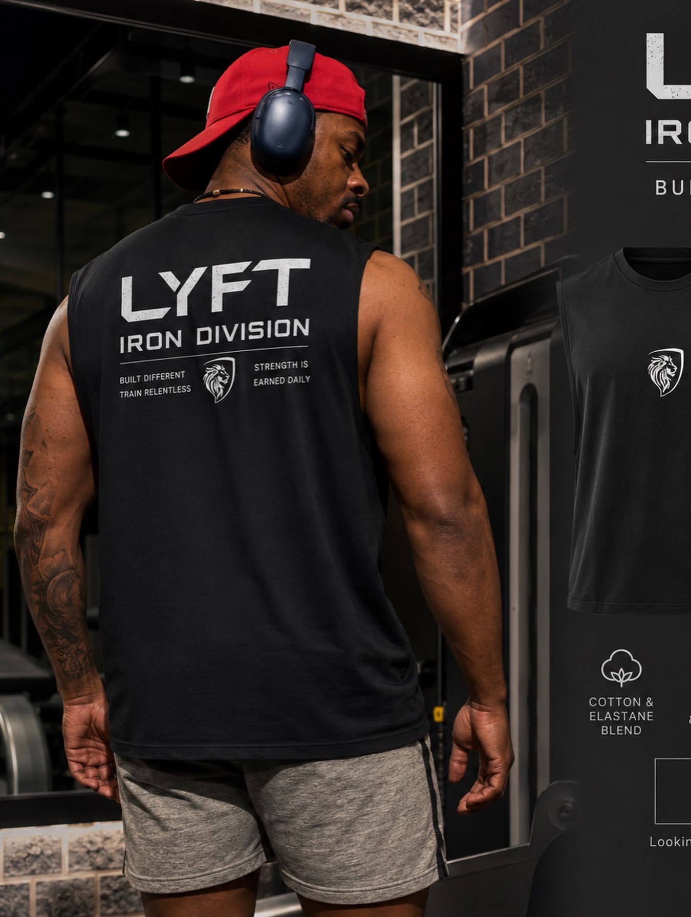 LYFT Iron Division Sleeveless Tank